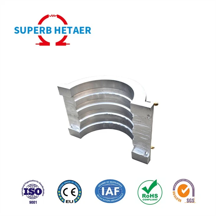 Extruder Band Heater Beöntött alumínium fűtőtest