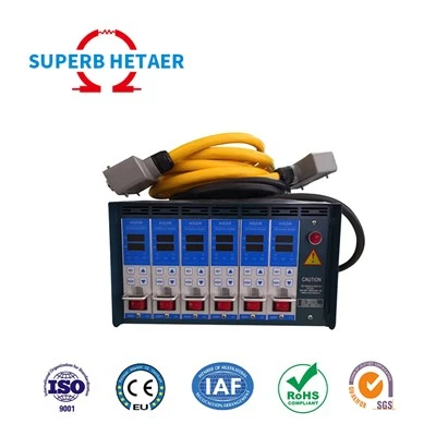6 zónás Égésbiztos Hot Runner Control Box vezérlő